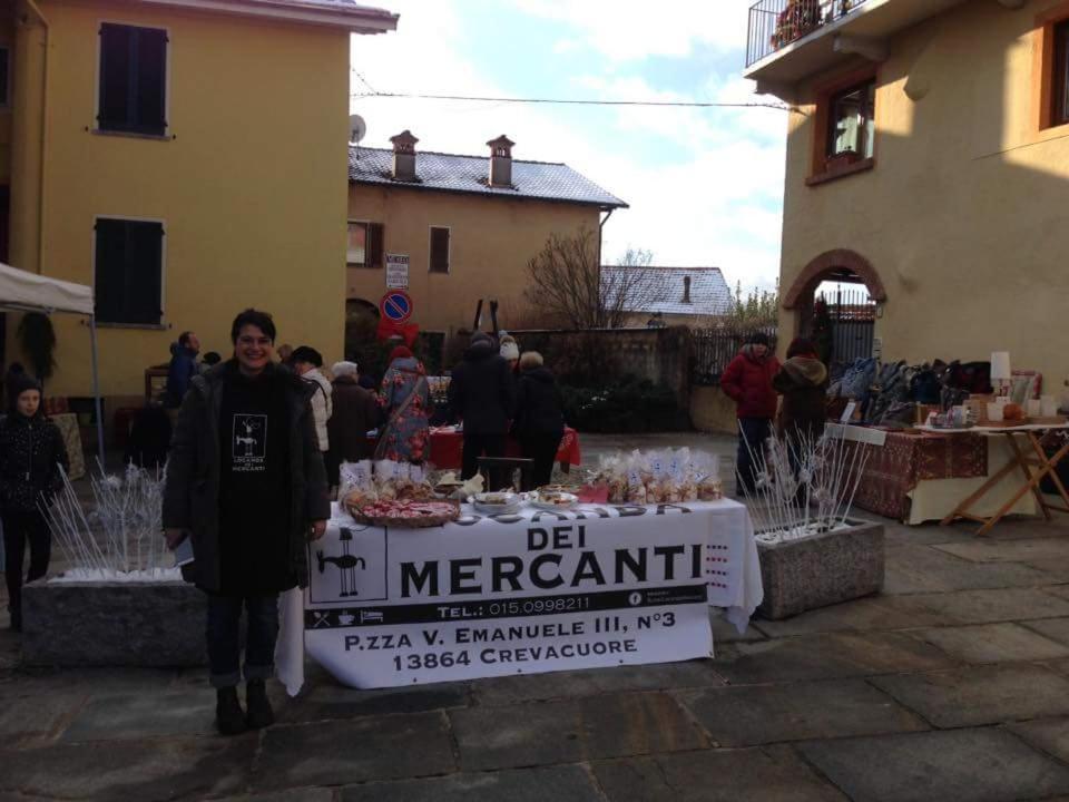 فندق Locanda Dei Mercanti Crevacuore المظهر الخارجي الصورة